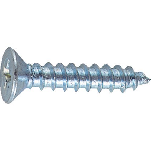 TRUSCO Unichrome Flat Head Tapping Screw B08-0308