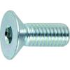 TRUSCO Hexagon Socket Flat Head Bolt Cormic B773-0408 view 1