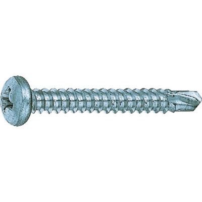 TRUSCO Drill Screw,Pan Head type(for Metal Plate) PJB-25