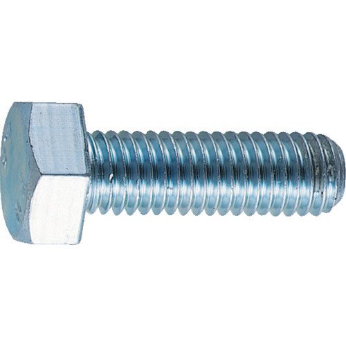 TRUSCO Unichrome Hexagon Head Bolt B22-0412