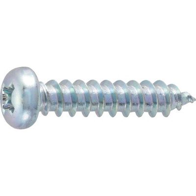 TRUSCO Unichrome Pan Head Tapping Screw B707-0612