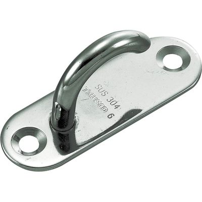 TRUSCO Stainless Steel Open End Pad Eye TOP-6