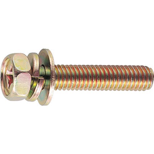 TRUSCO Upset Hexagon Socket Screw with Washer Cormic B68-0512