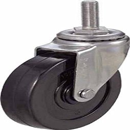 TRUSCO Threaded Stem Caster TYSST-100RHE