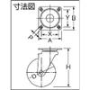 TRUSCO Noise-reducing Caster TXUJ-100 view 2