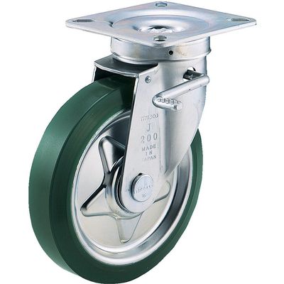 TRUSCO Press Caster Urethane Wheel TUJB-130