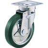 TRUSCO Press Caster Urethane Wheel TUJB-130 view 1
