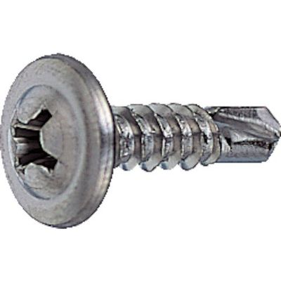 TRUSCO Drill Screw,Washer-incorporated type(for Metal Plate) SMJB-70