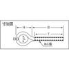 TRUSCO Steel Long Eye Bolt TAB-12200L view 3