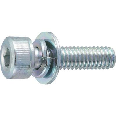 TRUSCO Hexagon Socket Head Cap Bolt with Washer Cormic B777-0512