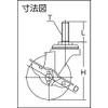 TRUSCO Screw type Caster TYLT-75RHS view 3