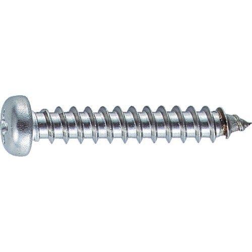 TRUSCO Unichrome Pan Head Tapping Screw B09-0625