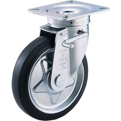 TRUSCO Press Caster(Rubber Wheel) TJB-130