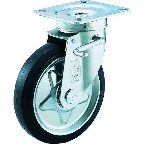 TRUSCO Press Caster(Rubber Wheel) TJB-75