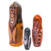 Lion Tiger Kitty Nesting Doll view 1