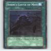 2009 YuGoh GOLD 2 Limited Edition GLD2-EN041 Shien's Castle of Mist / Single YuGiOh! Card in a Protective Deck Sleeve view 1