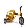 Italtrike Pilot School Bus Outdoor Tricycle for Toddlers and Kids, Superior Engineering, Strong & Durable, Easy Assembly, Adjustable Seat, Ages 4-6 (Yellow) view 2