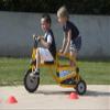 Italtrike Pilot School Bus Outdoor Tricycle for Toddlers and Kids, Superior Engineering, Strong & Durable, Easy Assembly, Adjustable Seat, Ages 4-6 (Yellow) view 4