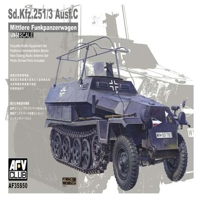 AFV Club 35S50 SD KFC 251/3 Ausf C Limited Series, Vehicles