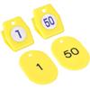 Symbi ZKL0905 Cloak Bills No. 01 Yellow 1-50 Urea Resin Japan (Set of 50) view 2