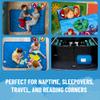 Jay Franco Kids Nap Mat with Embedded Pillow & Blanket  Soft 46"x20"Microfiber Sleeping Bag with Name Tag & Handle Blue - Avengers view 3