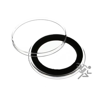 25 Air-Tite "I" Black Ring Coin Holders for 36mm Coins