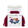 Crayon Rocks, Crayons in a Rock Shape, 16 Count, Tripod Grip Made For Handwriting Development in Kids and Toddlers, Fun & Educational, Creative Activity, Comes in a Red Velvet Bag - 16 Colors view 1