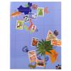 Exacompta 16.5 x 22.5 cm Globe Trotter Stamp Album - Black view 1