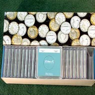 25 Harris 2x2 Snaplocks for NICKELS