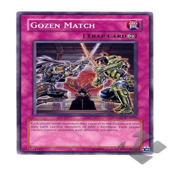 2008 YuGiOh! Crossroads of Chaos 1st Edition - CSOC-EN079 Gozen Match (Common) Single YuGiOh! Card