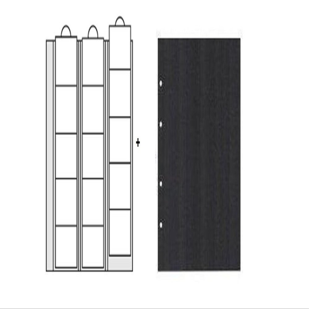 Ergnzungsbltter fr alle Premium-Mnzalben fr Mnzen bis Durchmesser 44 mm, 2er Pack