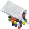 Marbles for Chinese Checkers, 60 pc, 10 each of 6 colors - Made in USA. view 1