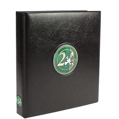SAFE 7343 Premium Coin Binder 2 Euro EU | 2 Sheets of Collectible Coin Pocket Included 250 x 230 x 80 mm