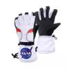 Aeromax Astronaut Gloves, size Medium, White, with NASA patches, (ASG-Med) view 1