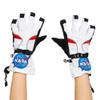 Aeromax Astronaut Gloves, size Medium, White, with NASA patches, (ASG-Med) view 3