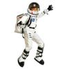 Aeromax Astronaut Gloves, size Medium, White, with NASA patches, (ASG-Med) view 4