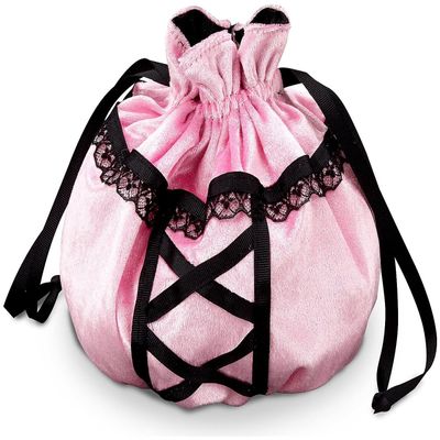 Princess Paradise - Lacy Witch Hand Bag - Black/Pink