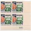 #1150 - 1960 4c Water Conservation Postage Stamp Numbered Plate Block (4) view 1