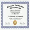 Netherlands Netherlander Dutch National Pride Certification: Custom Gag Nationality Family History Genealogy Certificate (Funny Customized Joke Gift - Novelty Item) view 1