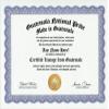 Guatemala Guatemalan National Pride Certification: Custom Gag Nationality Family History Genealogy Certificate (Funny Customized Joke Gift - Novelty Item) view 1