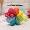HABA Rainbow Baby Ball - Machine Washable Sensory Toys - Ideal Baby Toy for Teething, Tummy Time Toys for Ages 6 Months & up view 4