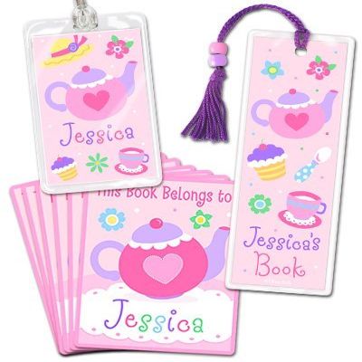 Olive Kids Personalized Lil' Readers Kit Tea Party
