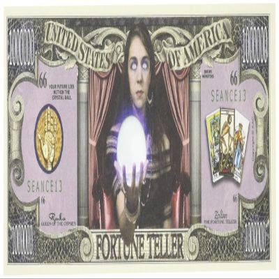 American Art Classics Set of 100 Bills-The Fortune Teller Bill