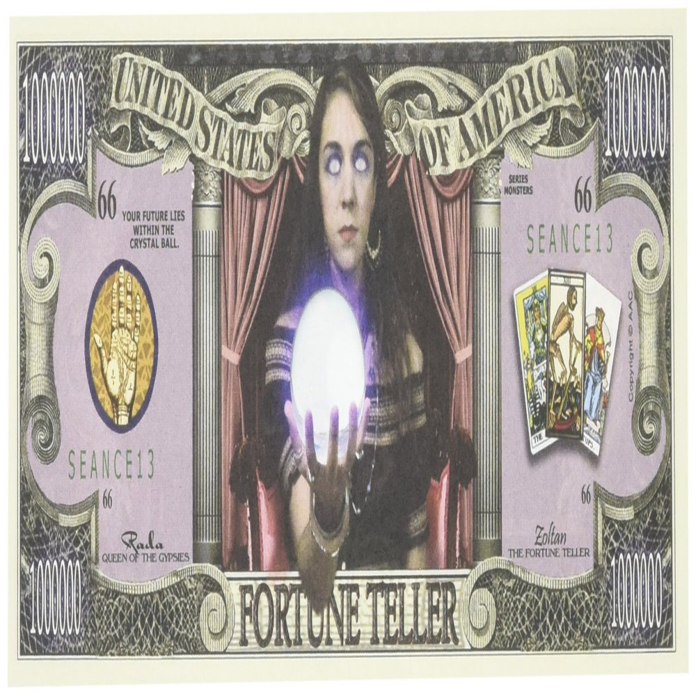 American Art Classics Set of 100 Bills-The Fortune Teller Bill