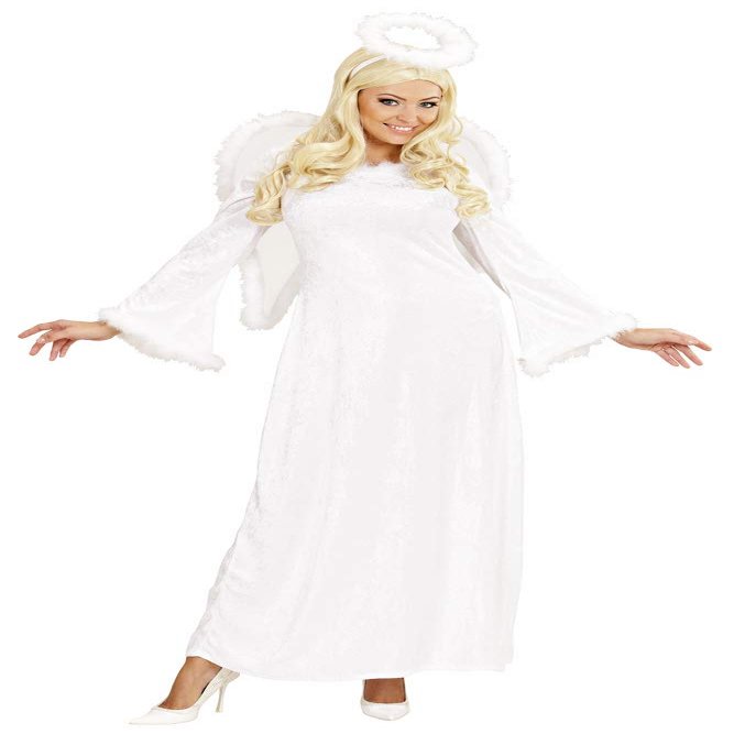 Widmann Heavenly Angel Deluxe Costume Small for Christmas Panto Nativity Fancy Dress