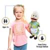 14" Granny, Peach Grandmother, Hand Puppet view 2