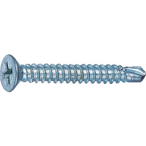 TRUSCO Drill Screw,Flat Head type(for Metal & Sash) FJ-25