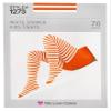 we Love Colors Kid's White Striped Tights in 22 Color Combos and 4 sizes! view 1