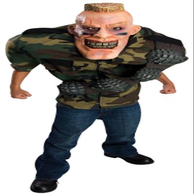 Big Bruizer Cpl Punishment Costume Child Medium