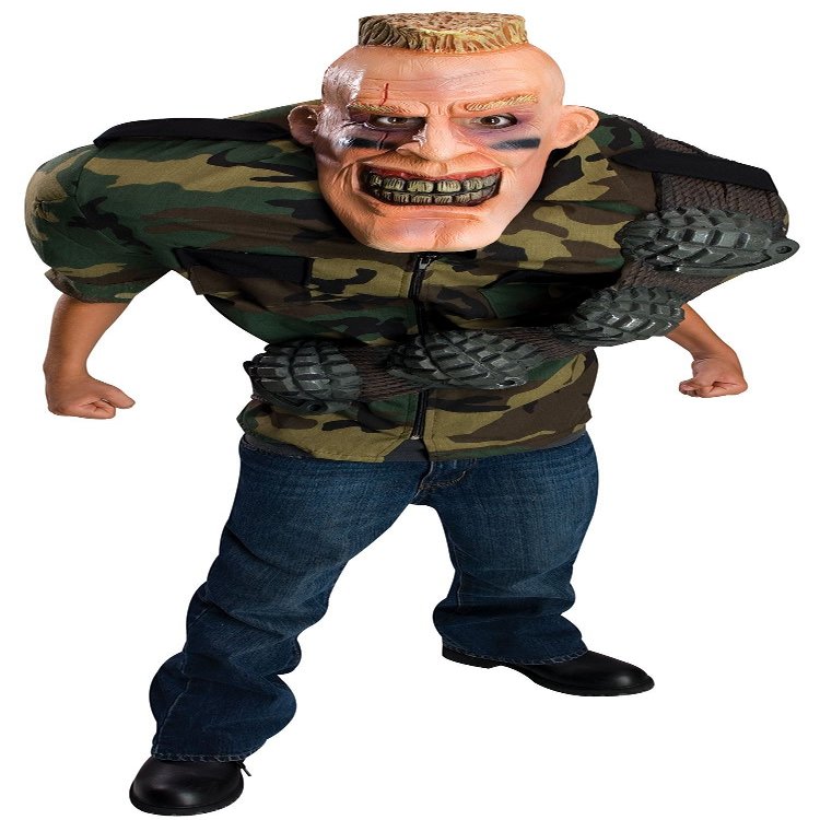 Big Bruizer Cpl Punishment Costume Child Medium